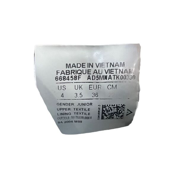 Converse All Star Chuck Taylor World Travel Map Fly Airplane Shoes Junior size 4 - Picture 8 of 9